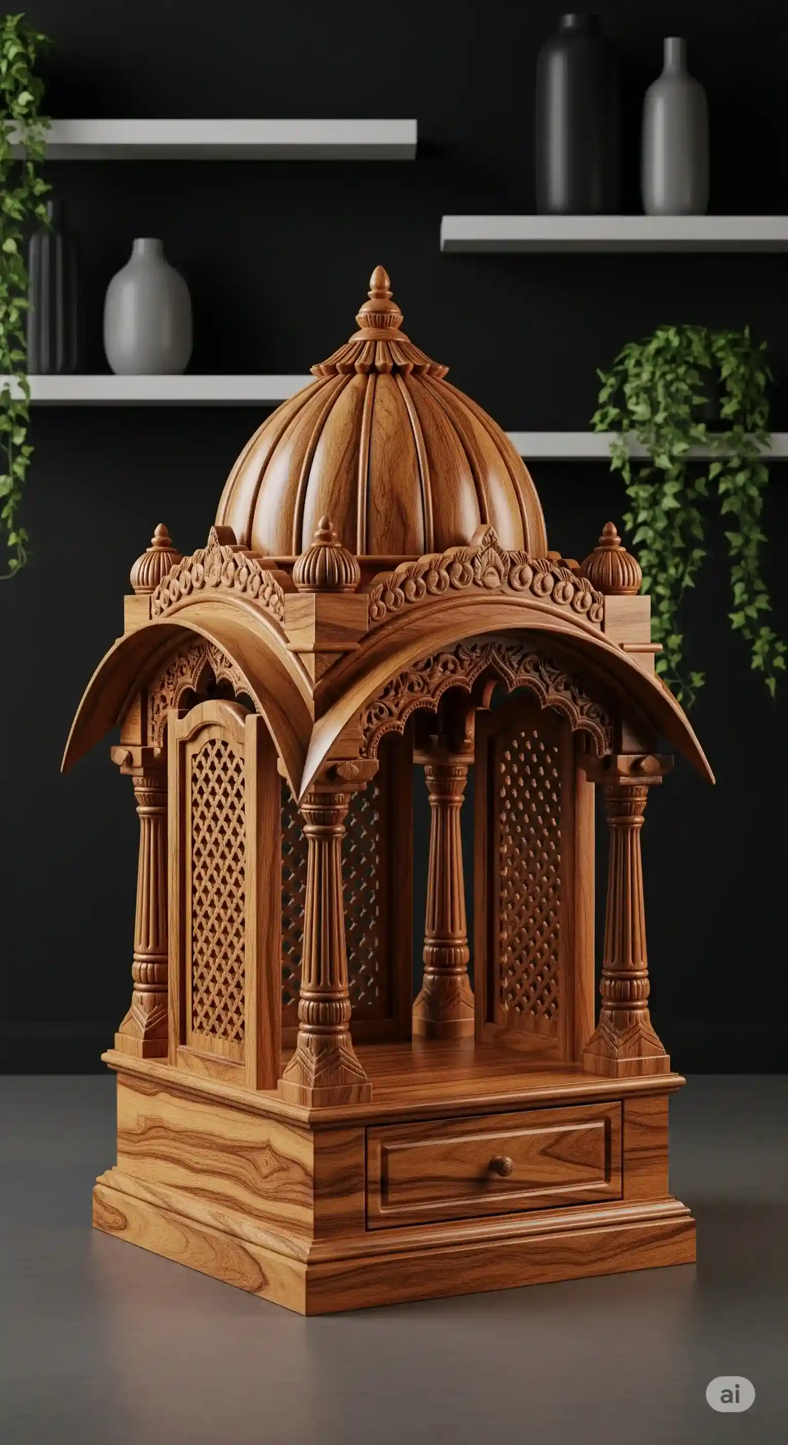 Handcrafted Mandir