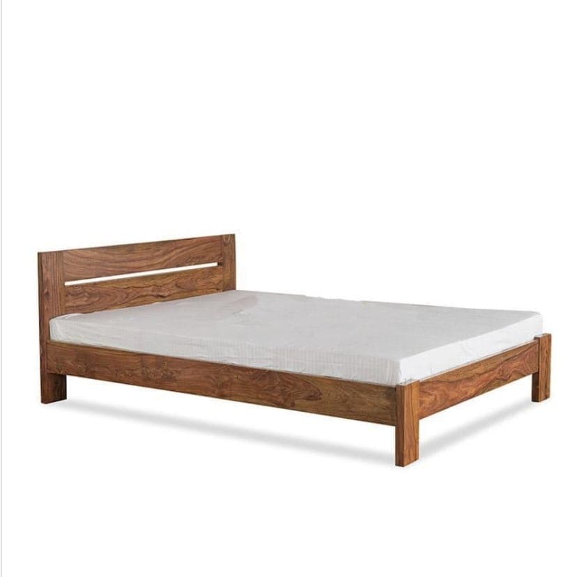 Minimalist Wooden Bed