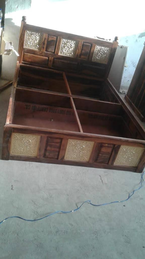 Storage Bed Brown