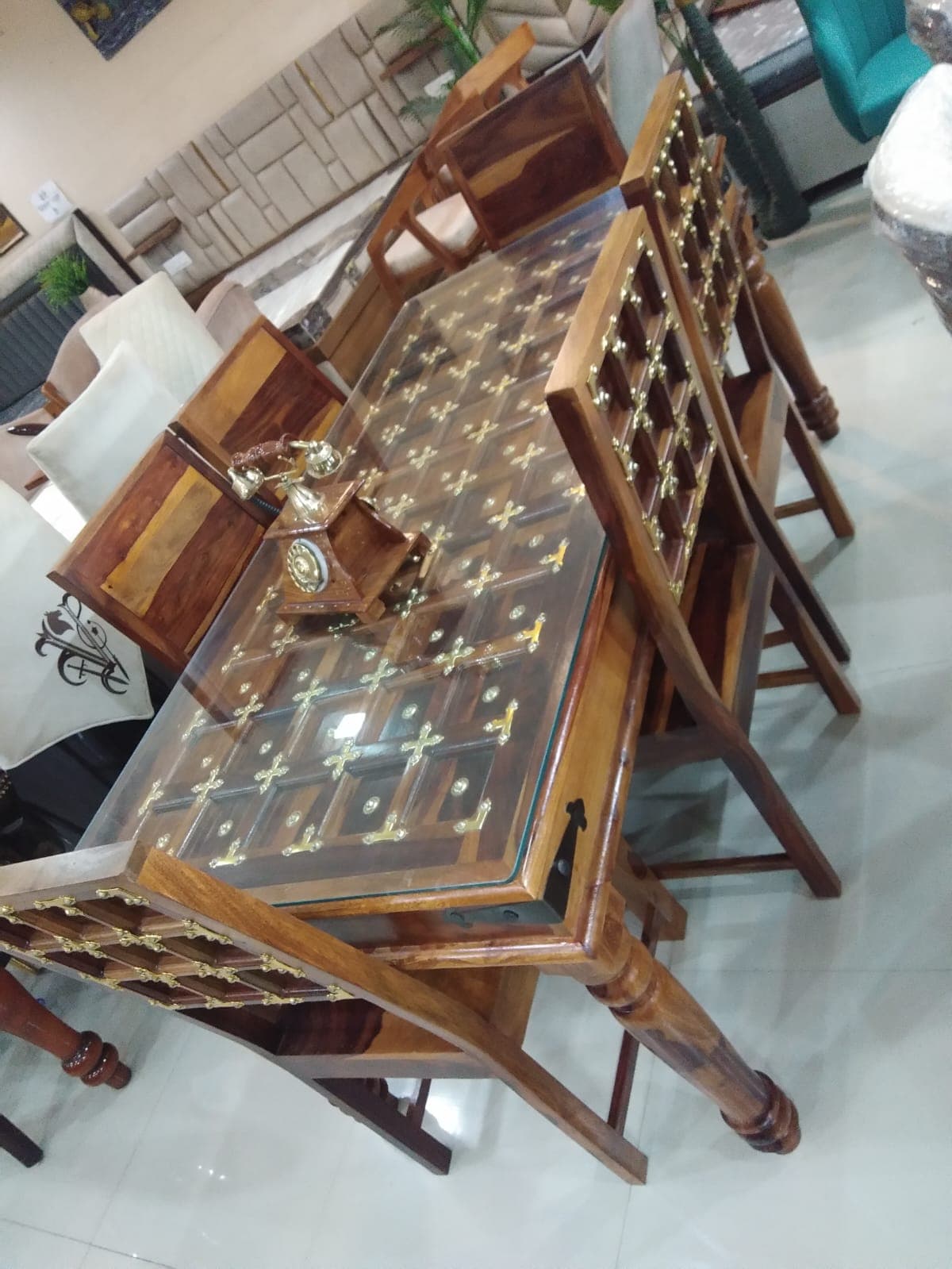 Glass Top Set