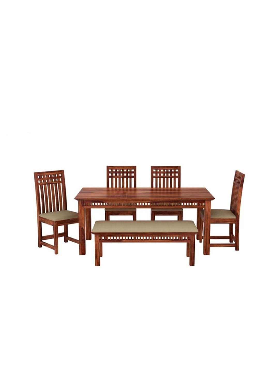 Block  Dining Set with Bench