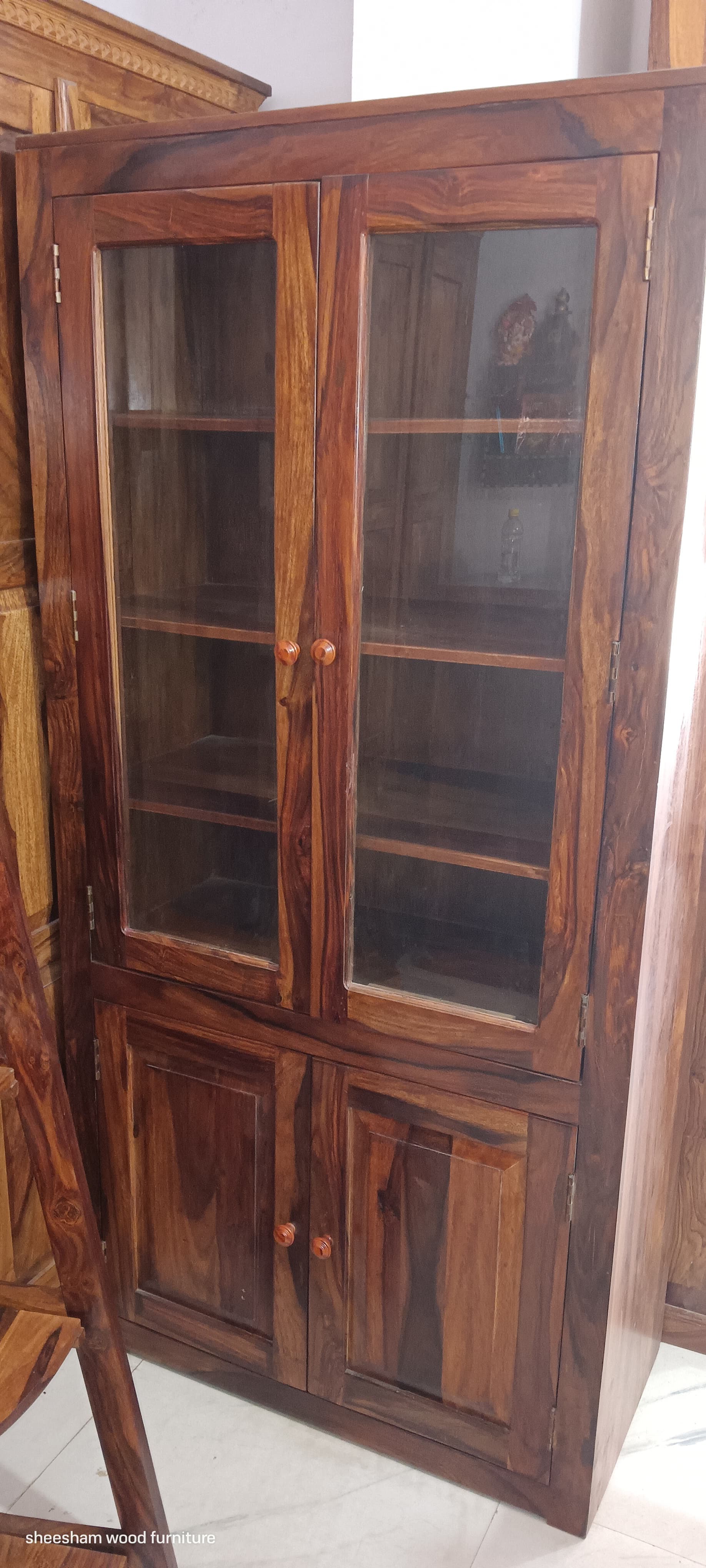 Tall Glass Cabinet